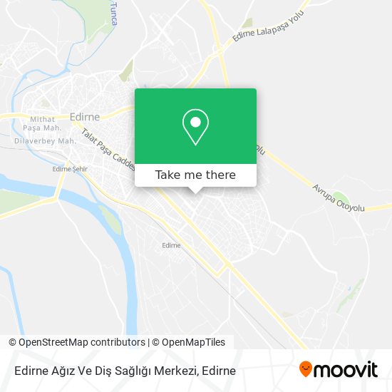 Edirne Ağız Ve Diş Sağlığı Merkezi map