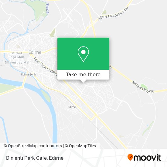 Dinlenti Park Cafe map