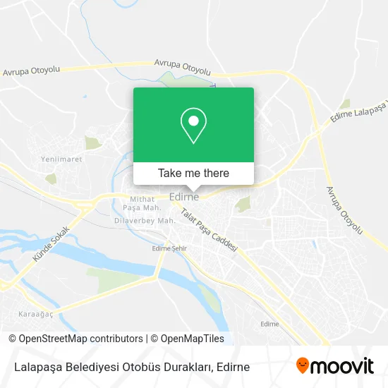 Lalapaşa Belediyesi Otobüs Durakları map