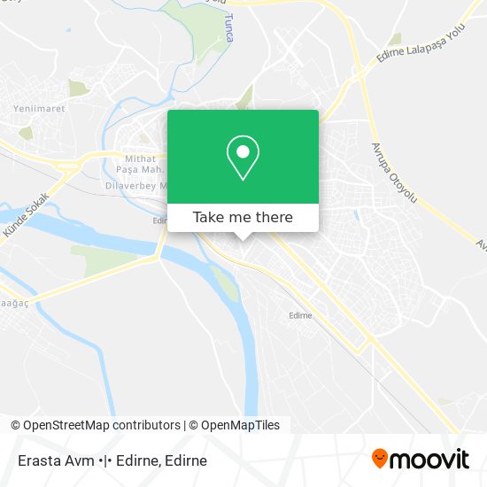 Erasta Avm •|• Edirne map
