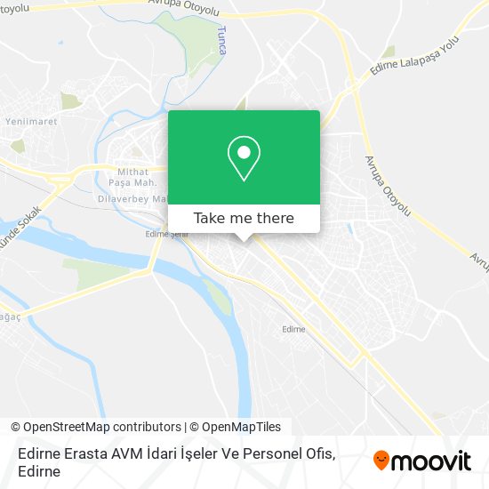 Edirne Erasta AVM İdari İşeler Ve Personel Ofis map