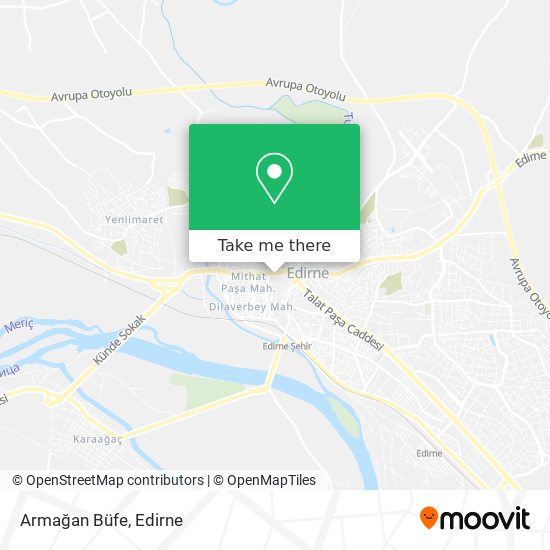 Armağan Büfe map