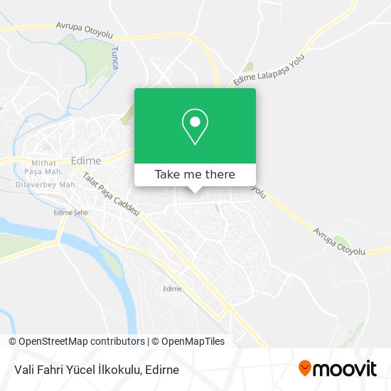 Vali Fahri Yücel İlkokulu map
