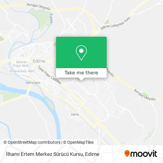 İlhami Ertem Merkez Sürücü Kursu map