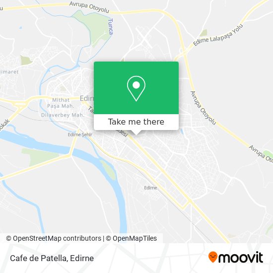 Cafe de Patella map