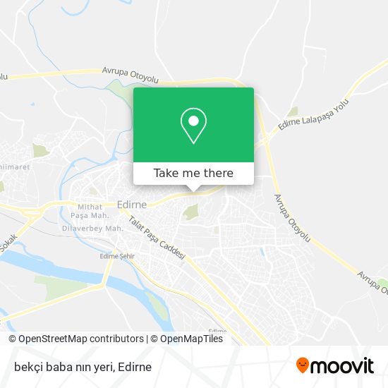 bekçi baba nın yeri map