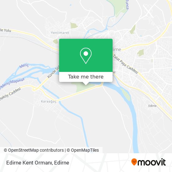 Edirne Kent Ormanı map
