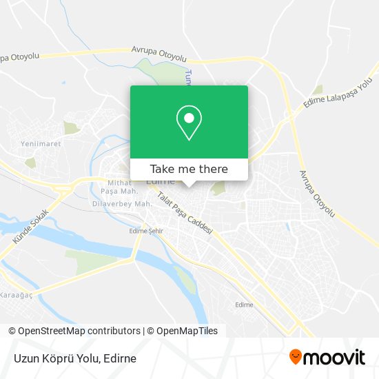 Uzun Köprü Yolu map