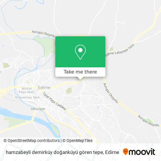 hamzabeyli demirküy doğanküyü gören tepe map