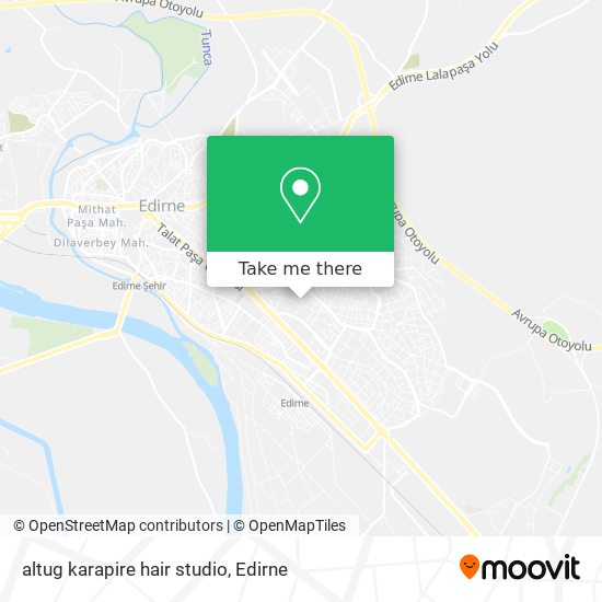 altug karapire hair studio map