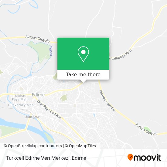 Turkcell Edirne Veri Merkezi map