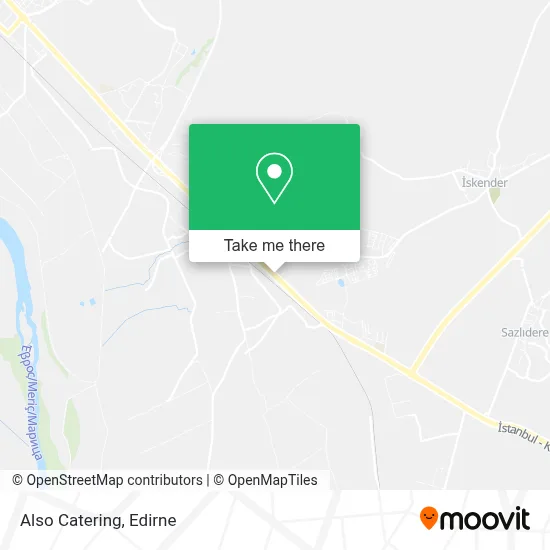 Also Catering map