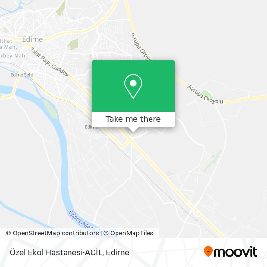 Özel Ekol Hastanesi-ACİL map