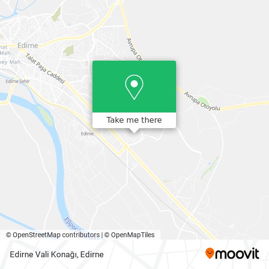 Edirne Vali Konağı map