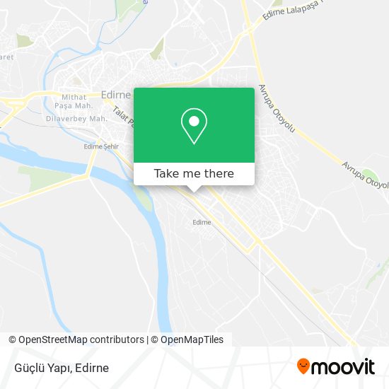 Güçlü Yapı map
