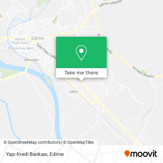 Yapı Kredi Bankası map