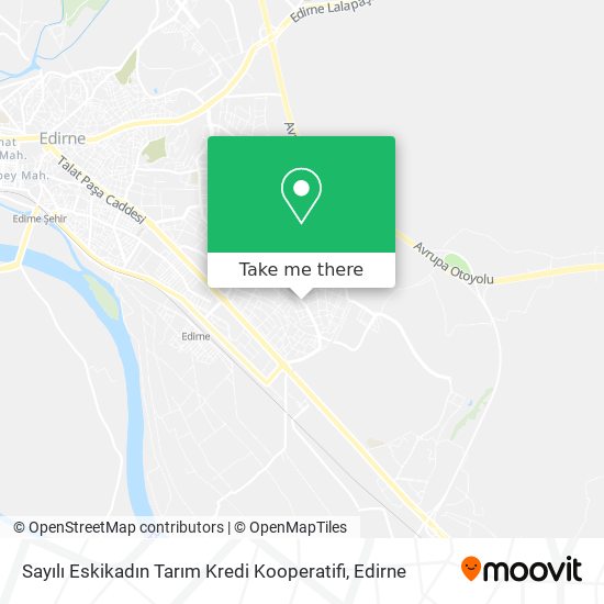 Sayılı Eskikadın Tarım Kredi Kooperatifi map