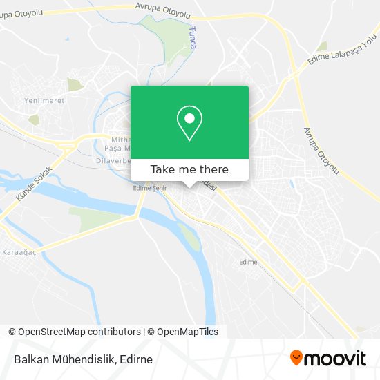 Balkan Mühendislik map
