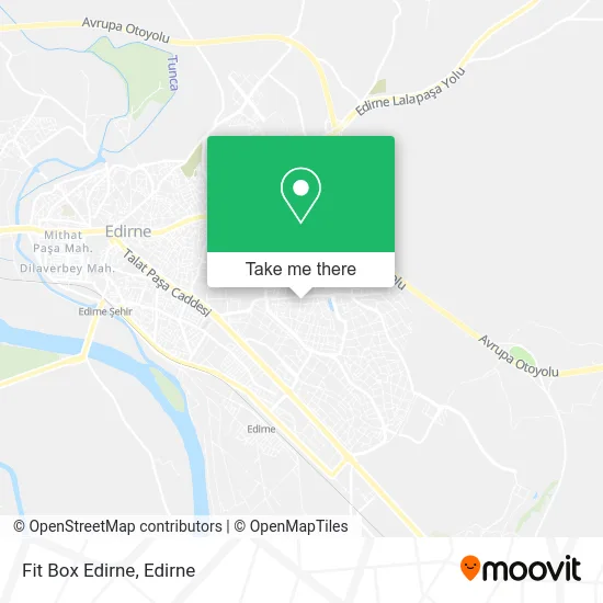 Fit Box Edirne map