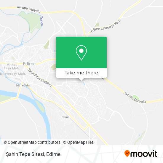 Şahin Tepe Sİtesi map