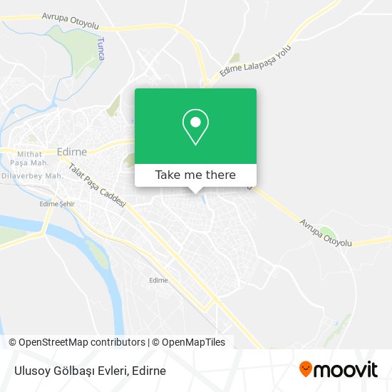 Ulusoy Gölbaşı Evleri map
