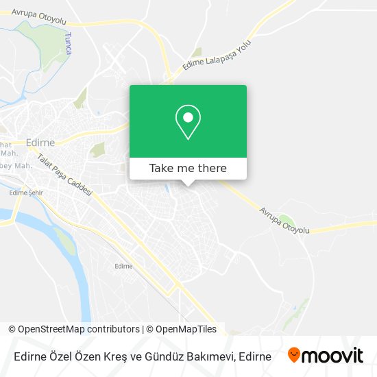 Edirne Özel Özen Kreş ve Gündüz Bakımevi map