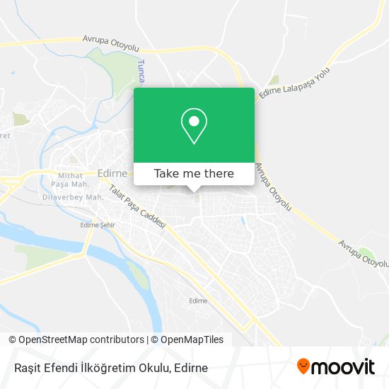 Raşit Efendi İlköğretim Okulu map
