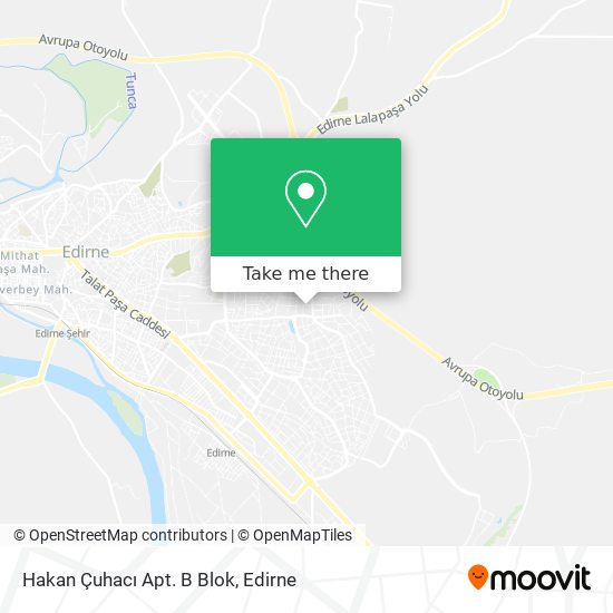 Hakan Çuhacı Apt. B Blok map