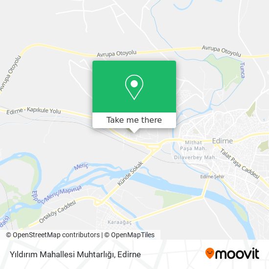 Yıldırım Mahallesi Muhtarlığı map