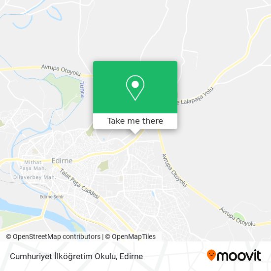 Cumhuriyet İlköğretim Okulu map