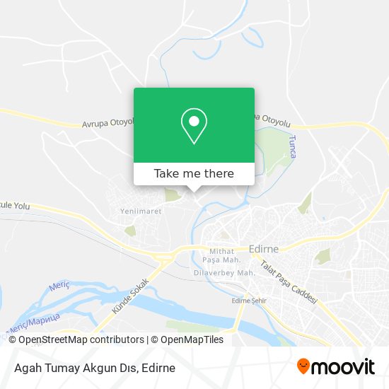 Agah Tumay Akgun Dıs map