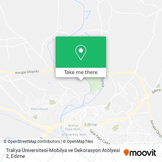 Trakya Üniversitesi-Mobilya ve Dekorasyon Atölyesi 2 map