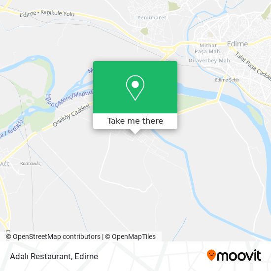 Adalı Restaurant map