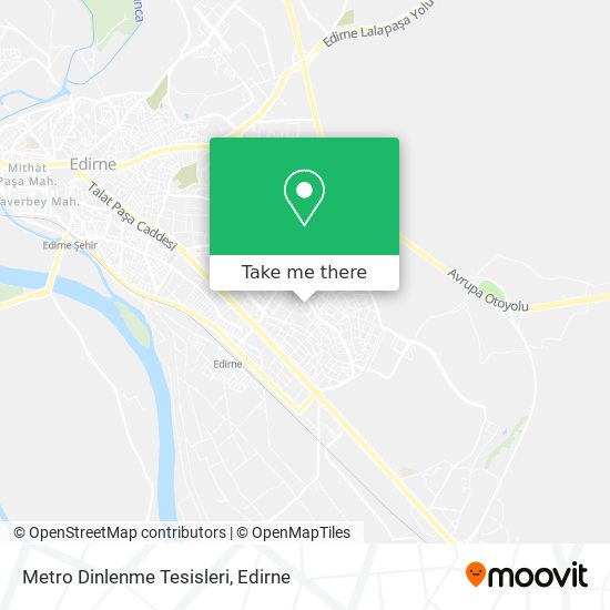 Metro Dinlenme Tesisleri map