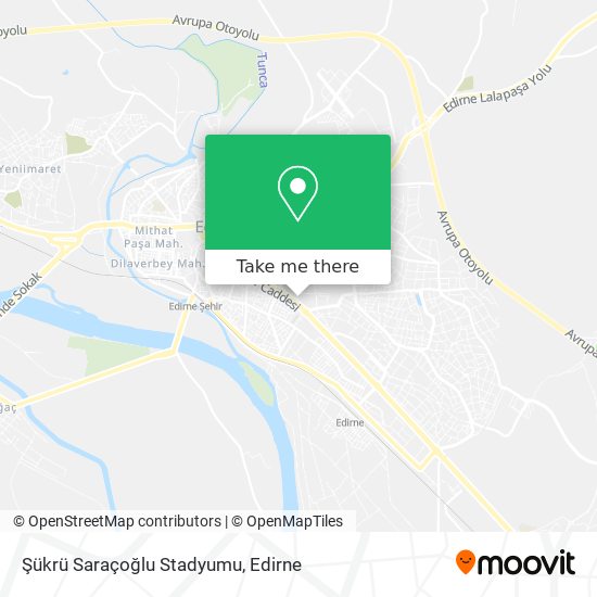 Şükrü Saraçoğlu Stadyumu map