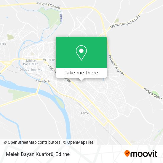 Melek Bayan Kuaförü map