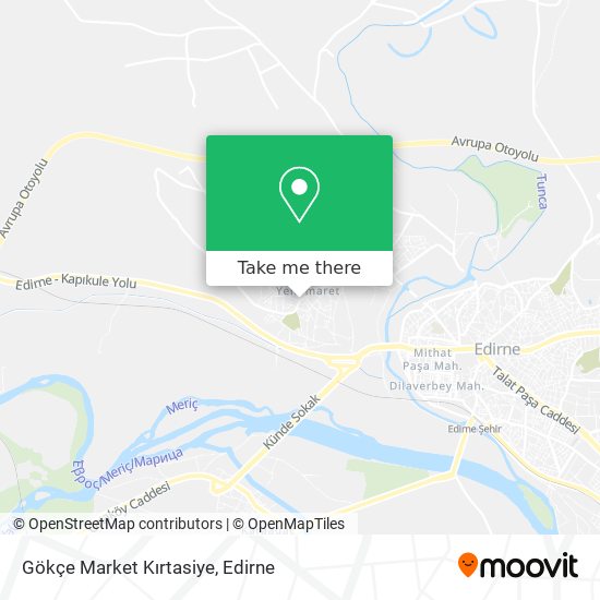 Gökçe Market Kırtasiye map