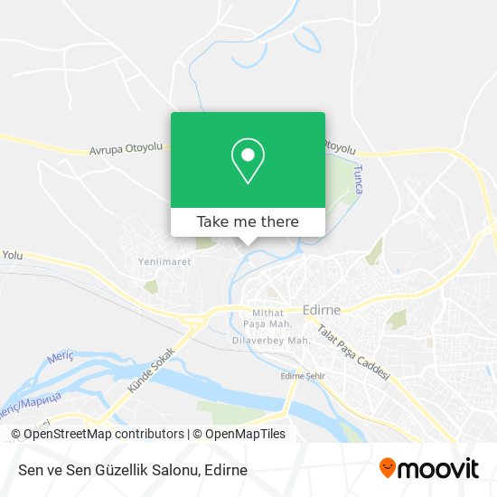 Sen ve Sen Güzellik Salonu map