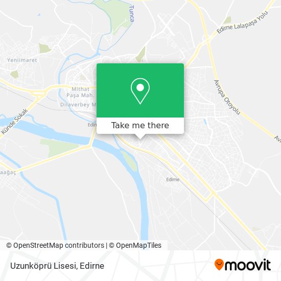Uzunköprü Lisesi map