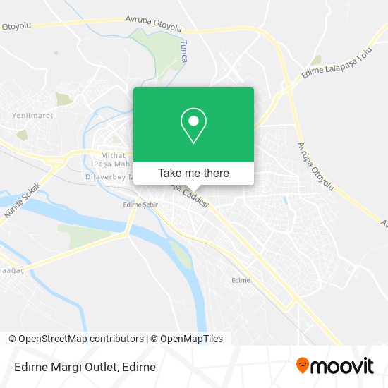 Edırne Margı Outlet map