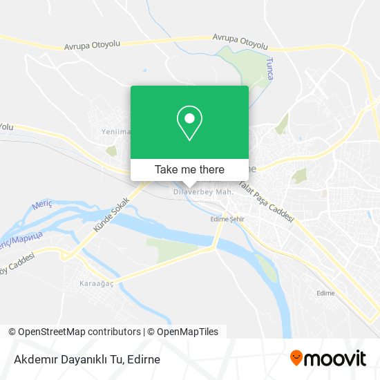 Akdemır Dayanıklı Tu map