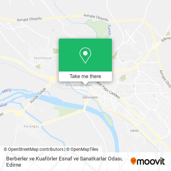 Berberler ve Kuaförler Esnaf ve Sanatkarlar Odası map