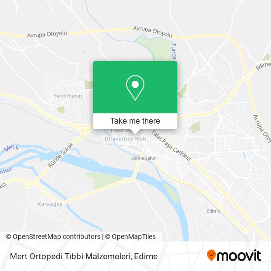 Mert Ortopedi Tıbbi Malzemeleri map