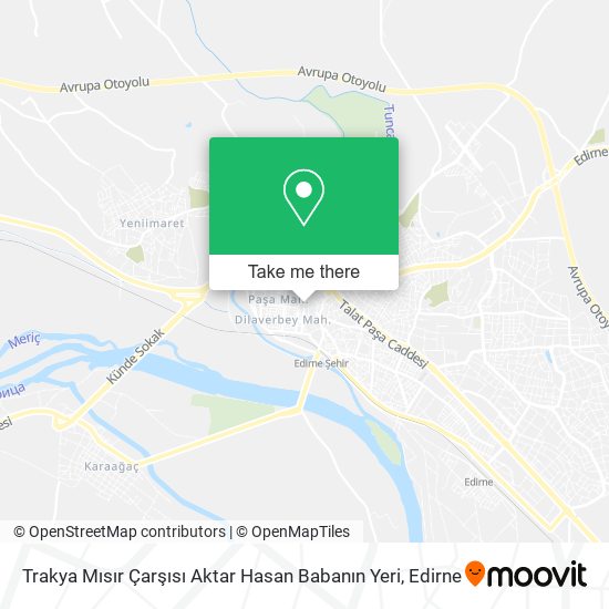 Trakya Mısır Çarşısı Aktar Hasan Babanın Yeri map