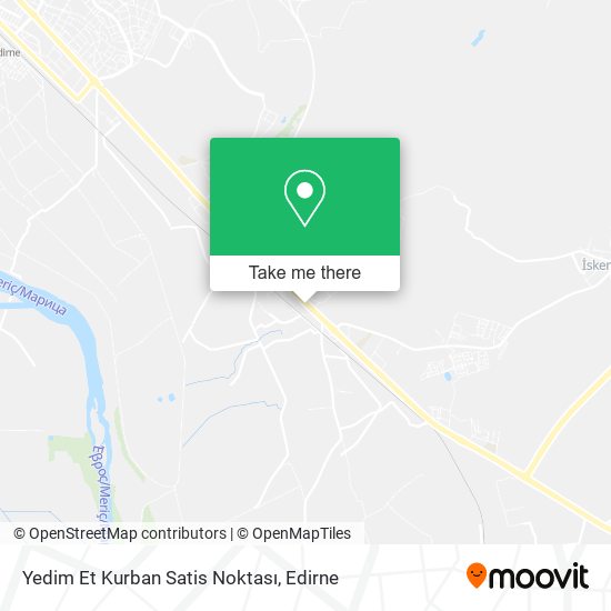 Yedim Et Kurban Satis Noktası map