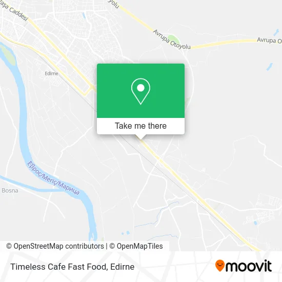 Timeless Cafe Fast Food map