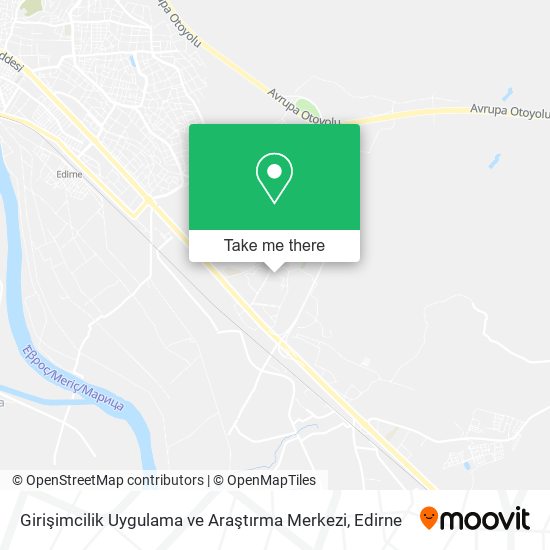 Girişimcilik Uygulama ve Araştırma Merkezi map