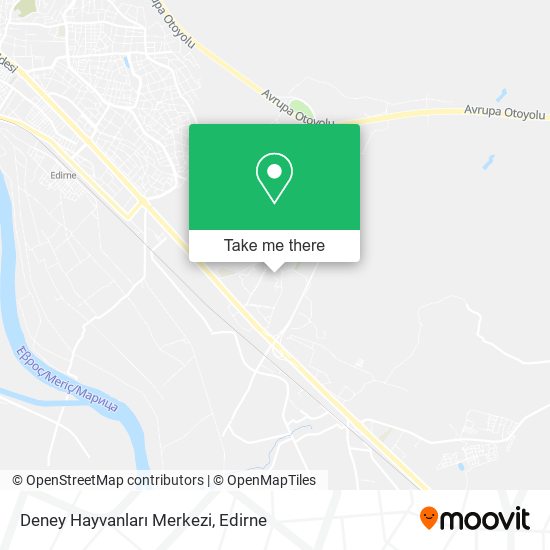Deney Hayvanları Merkezi map