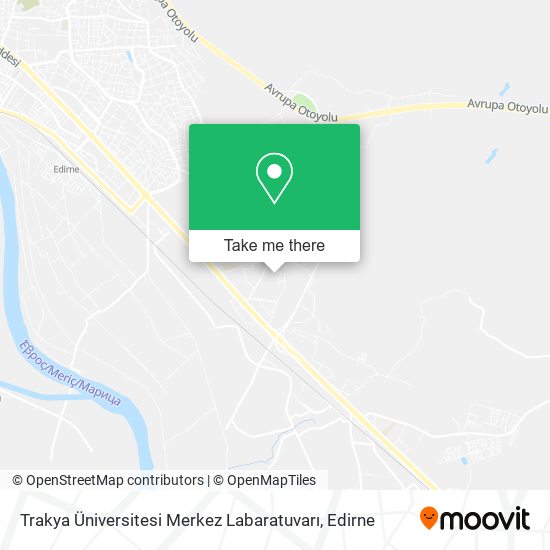 Trakya Üniversitesi Merkez Labaratuvarı map