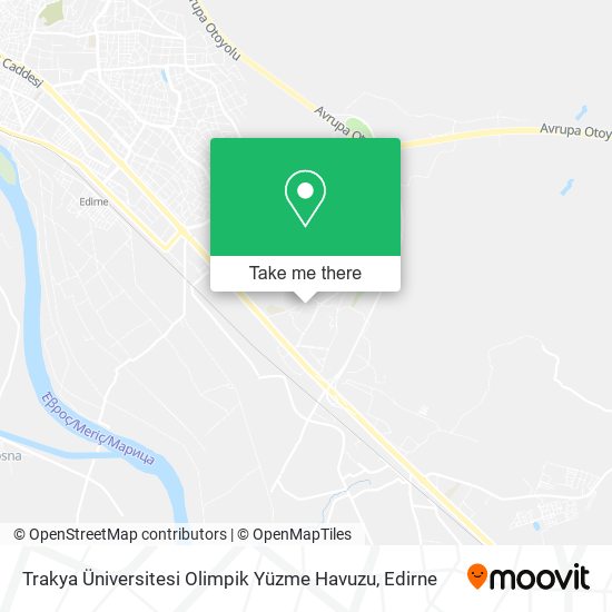 Trakya Üniversitesi Olimpik Yüzme Havuzu map